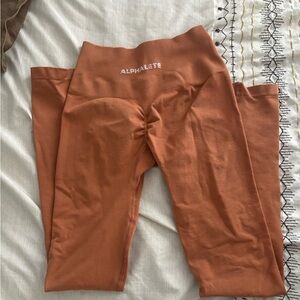 Burnt orange alphalete pants